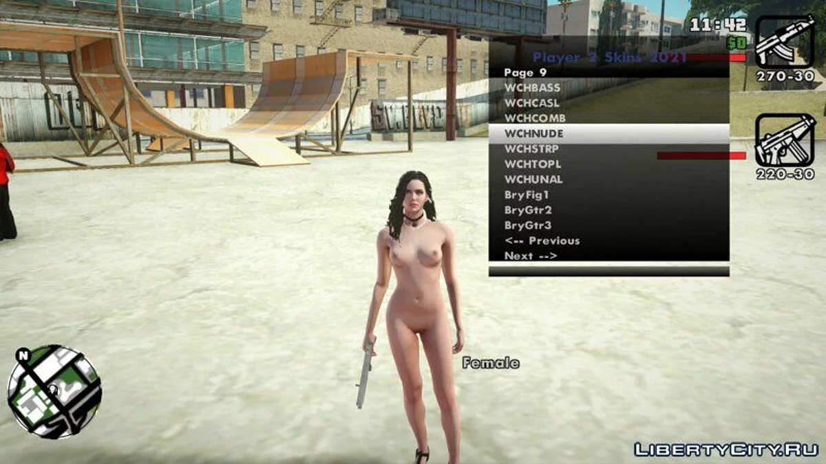 Йеннифэр Pack из The Witcher 3 / GTA San Andreas