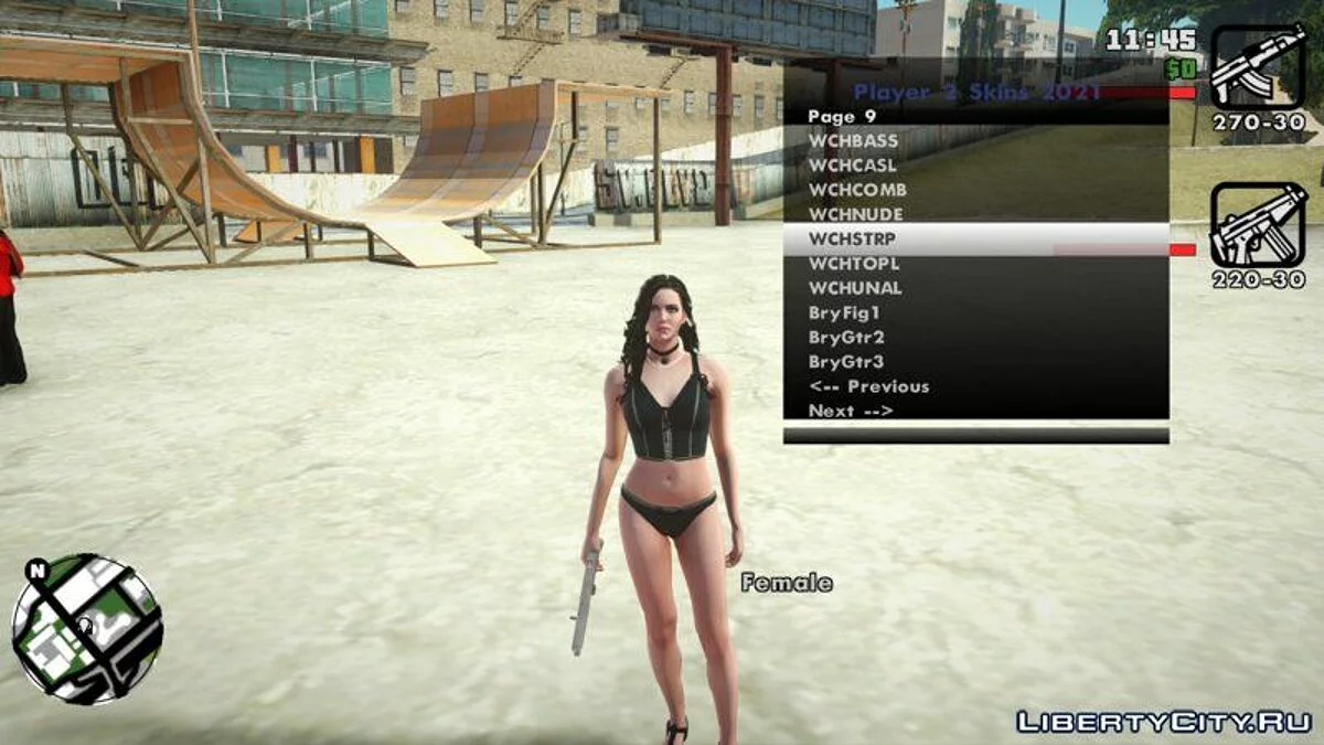 Йеннифэр Pack из The Witcher 3 / GTA San Andreas