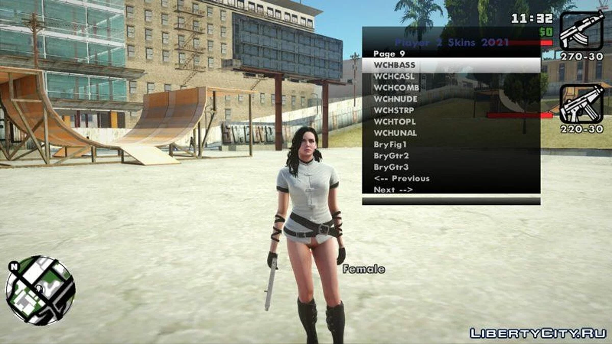 Йеннифэр Pack из The Witcher 3 / GTA San Andreas