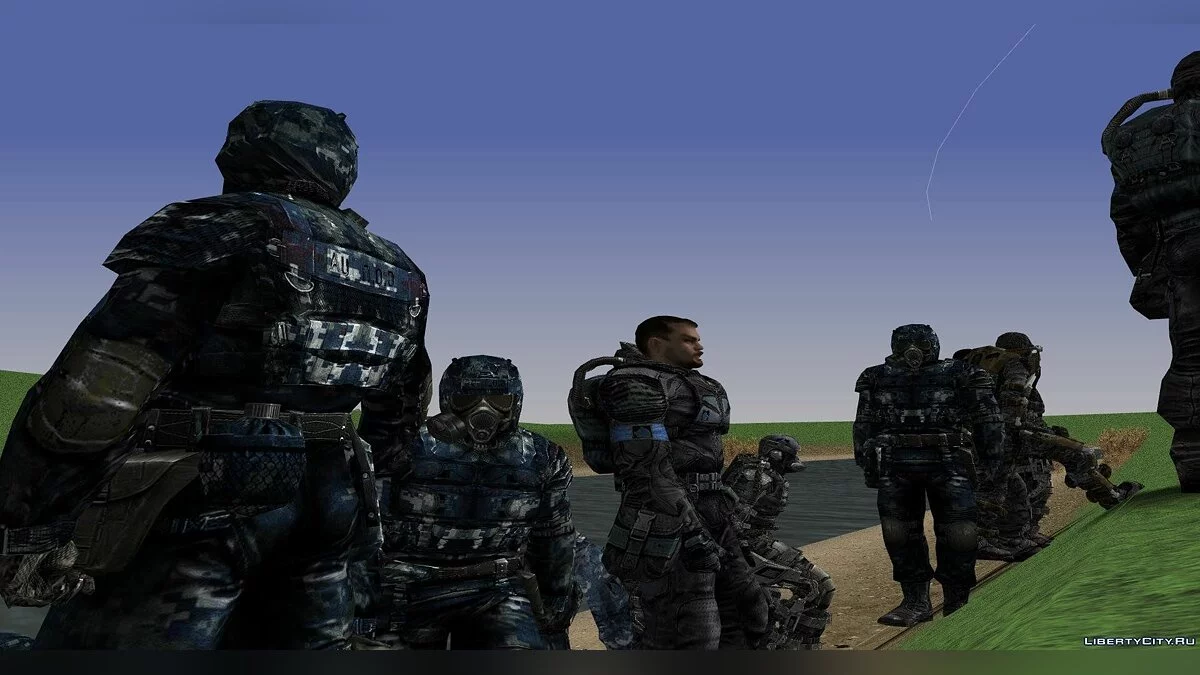 Угруповання "Альфа-пси" із S.T.A.L.K.E.R / GTA San Andreas