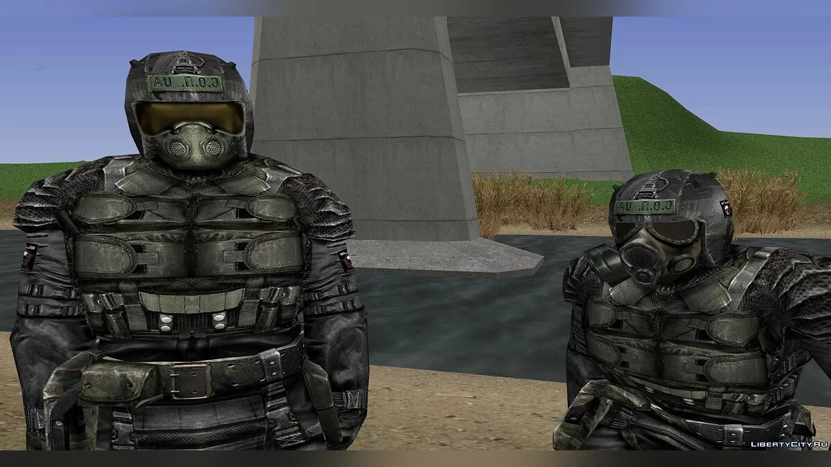 Kelompok "Apocalypse" dari S.T.A.L.K.E.R / GTA San Andreas