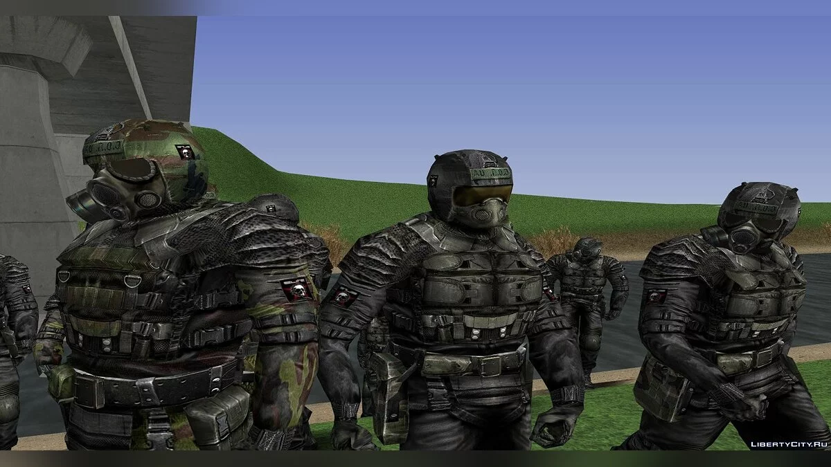 Kelompok "Apocalypse" dari S.T.A.L.K.E.R / GTA San Andreas