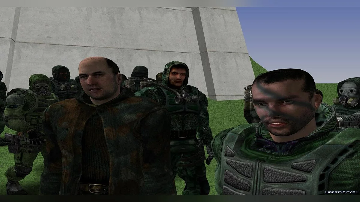 Угруповання "Артхантери" з S.T.A.L.K.E.R / GTA San Andreas
