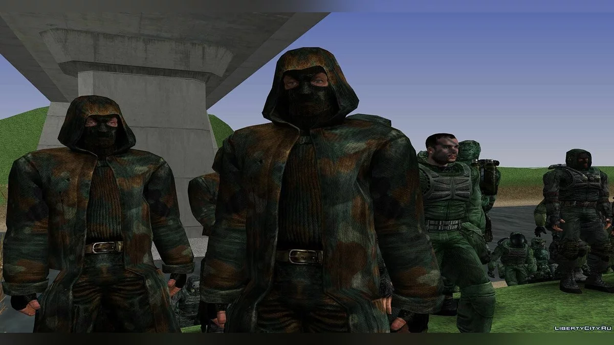 Gruppierung "Arthanters" aus S.T.A.L.K.E.R / GTA San Andreas