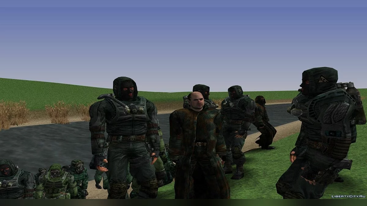 Gruppierung "Arthanters" aus S.T.A.L.K.E.R / GTA San Andreas
