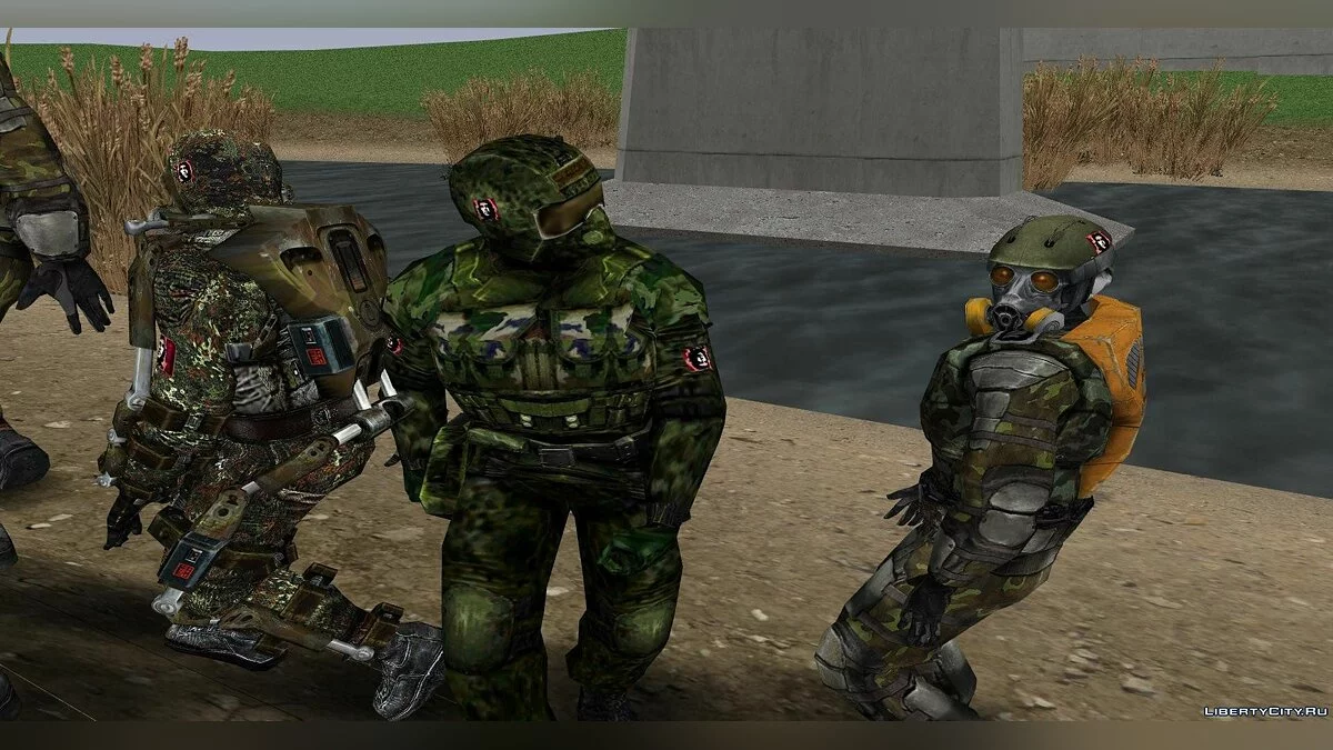 Group "Che Brigade" from S.T.A.L.K.E.R / GTA San Andreas
