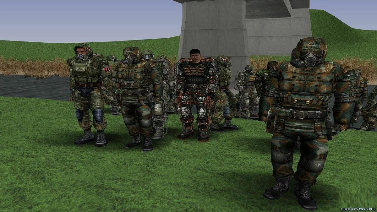 Group "Che Brigade" from S.T.A.L.K.E.R / GTA San Andreas
