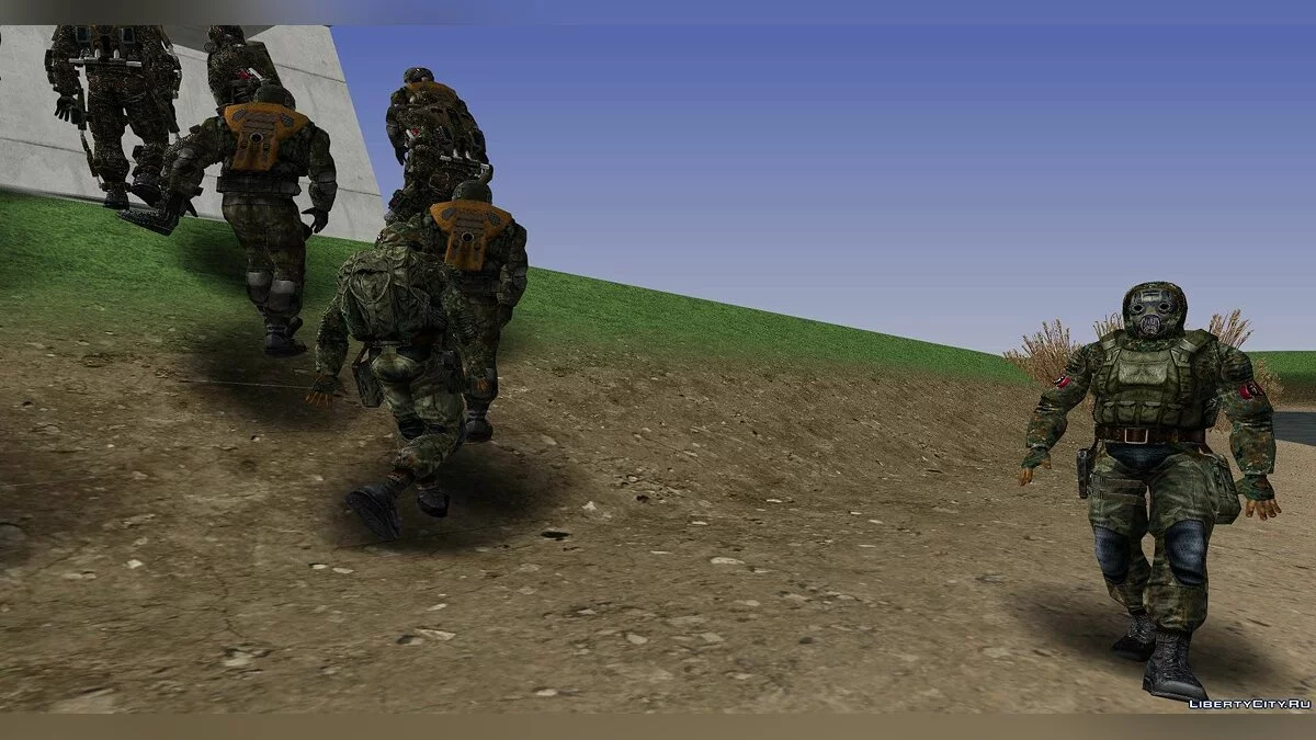Group "Che Brigade" from S.T.A.L.K.E.R / GTA San Andreas