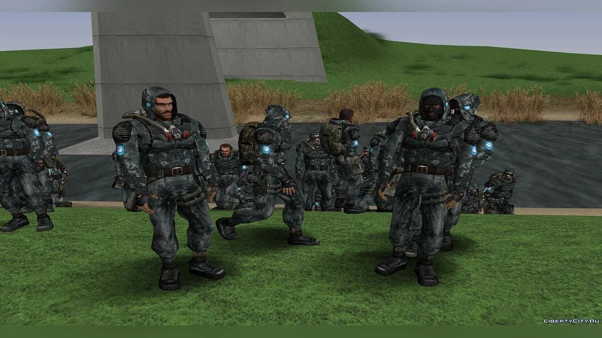 Угруповання "Єдність" з S.T.A.L.K.E.R / GTA San Andreas