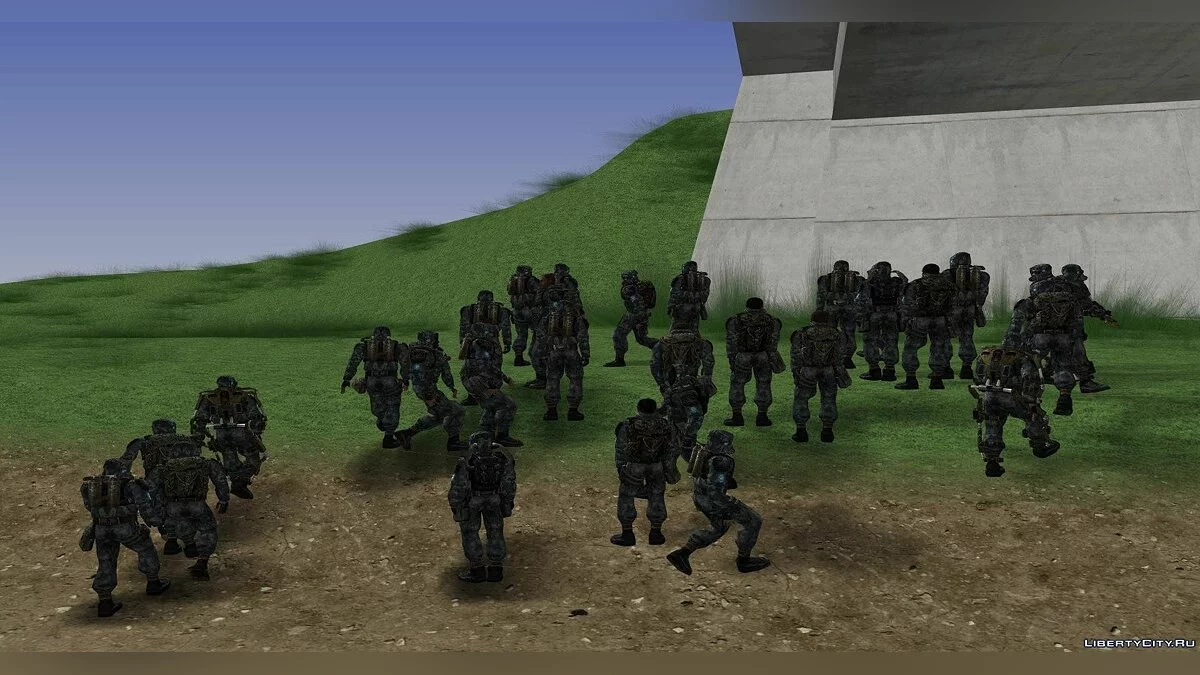 Угруповання "Єдність" з S.T.A.L.K.E.R / GTA San Andreas