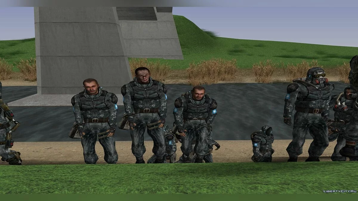Угруповання "Єдність" з S.T.A.L.K.E.R / GTA San Andreas