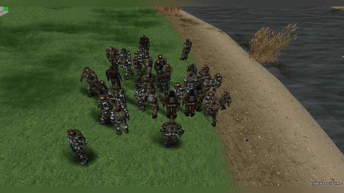 Grouping "Phoenix" from S.T.A.L.K.E.R / GTA San Andreas