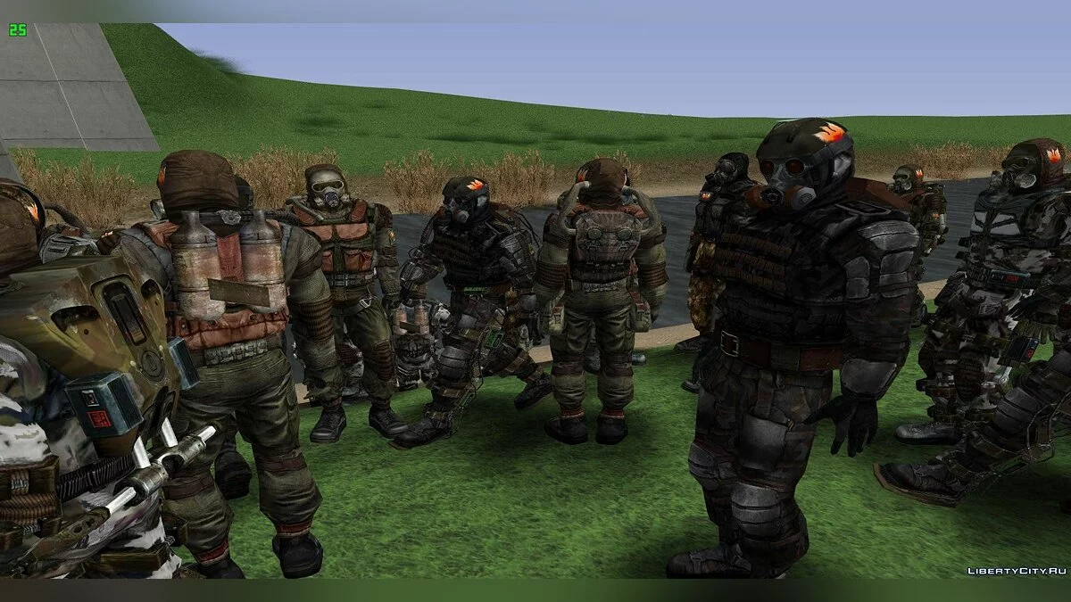 Grouping "Phoenix" from S.T.A.L.K.E.R / GTA San Andreas