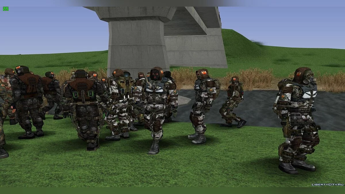 Grouping "Phoenix" from S.T.A.L.K.E.R / GTA San Andreas