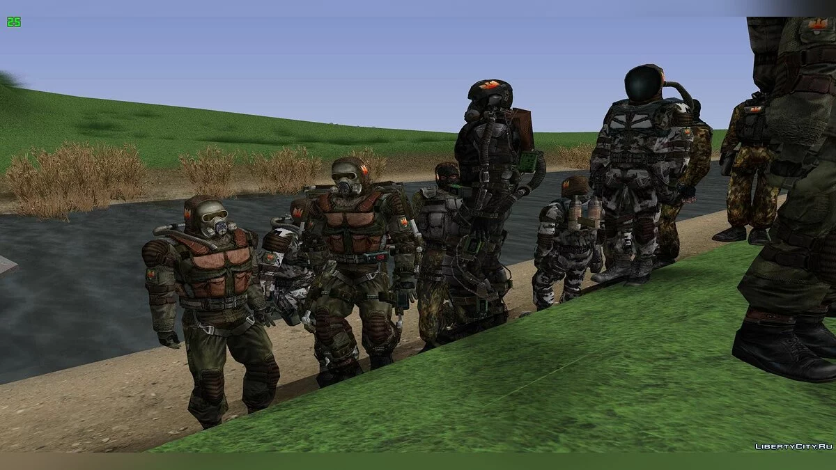 Grouping "Phoenix" from S.T.A.L.K.E.R / GTA San Andreas