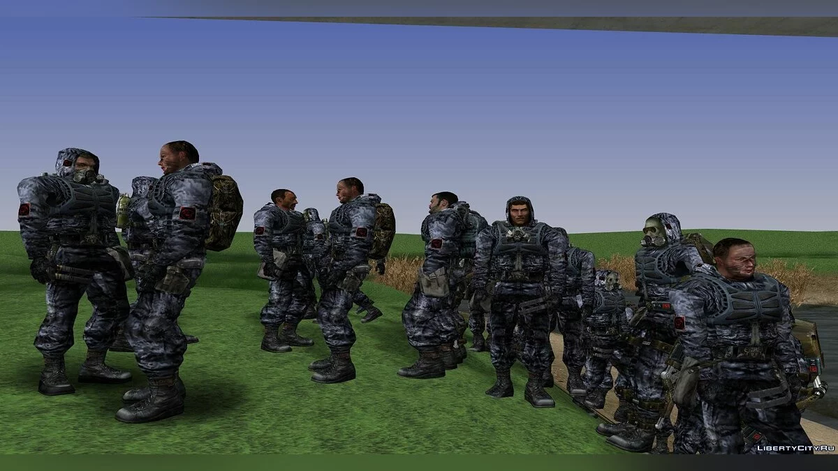 Угруповання "Шукачі" з S.T.A.L.K.E.R / GTA San Andreas