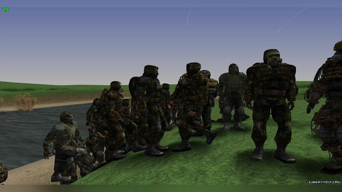 Угруповання "Ескадрон Смерті" із S.T.A.L.K.E.R / GTA San Andreas