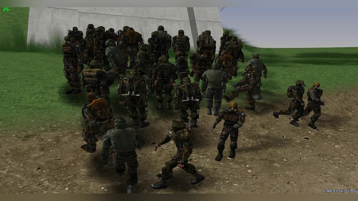 Угруповання "Ескадрон Смерті" із S.T.A.L.K.E.R / GTA San Andreas