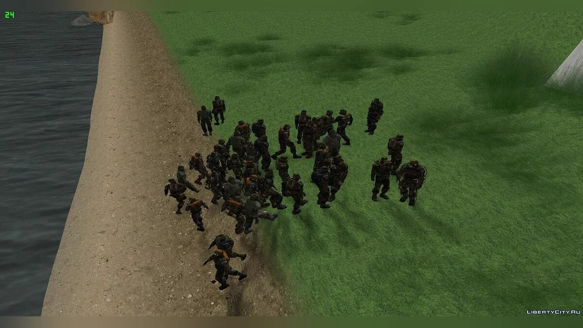 Угруповання "Ескадрон Смерті" із S.T.A.L.K.E.R / GTA San Andreas