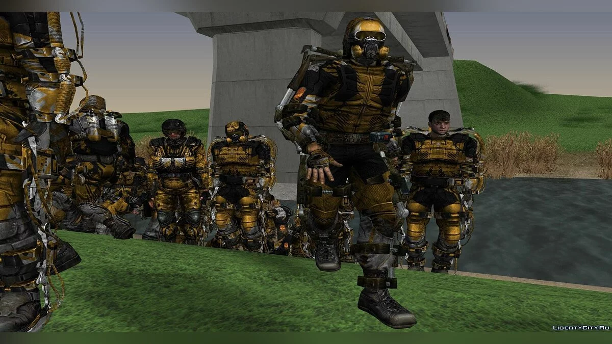 تجمع "الفوضى" من S.T.A.L.K.E.R / جي تي إيه سان أندرياس
