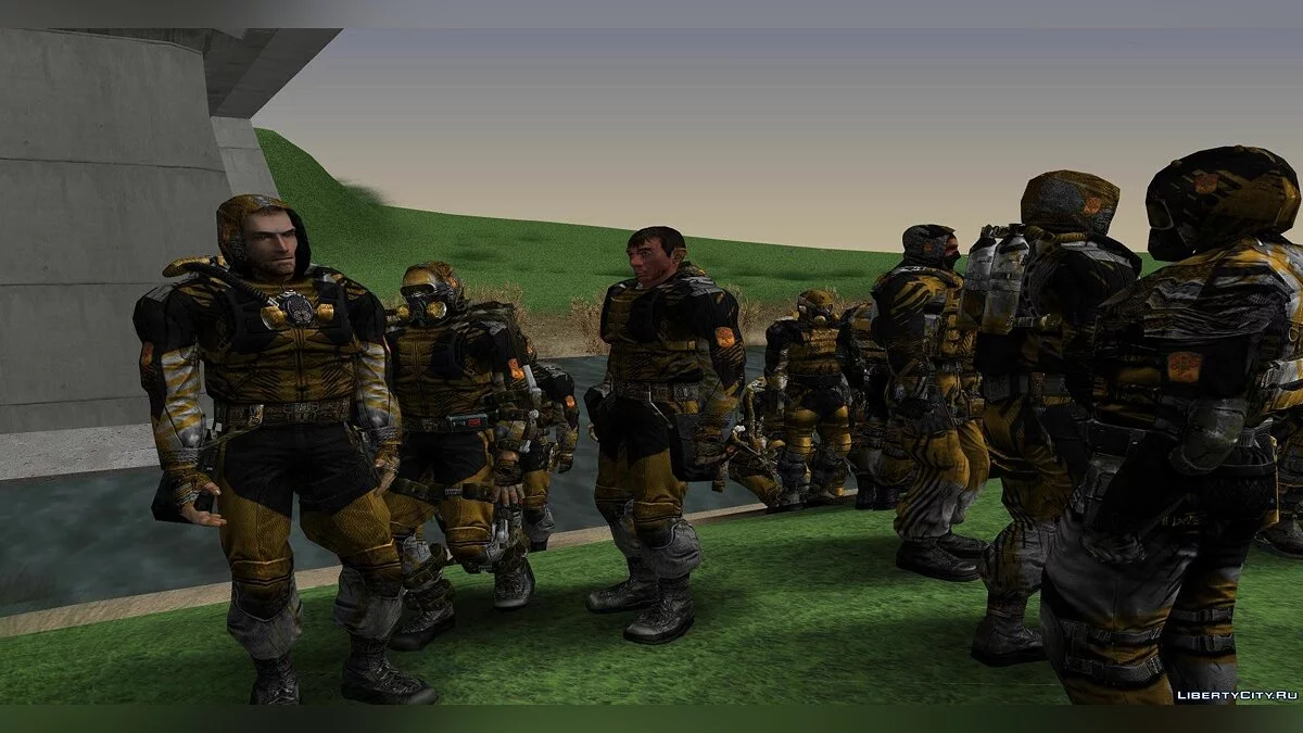 تجمع "الفوضى" من S.T.A.L.K.E.R / جي تي إيه سان أندرياس