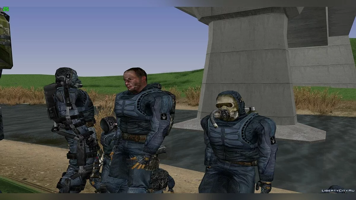 Gruppierung "Hüter der Zone" aus S.T.A.L.K.E.R / GTA San Andreas