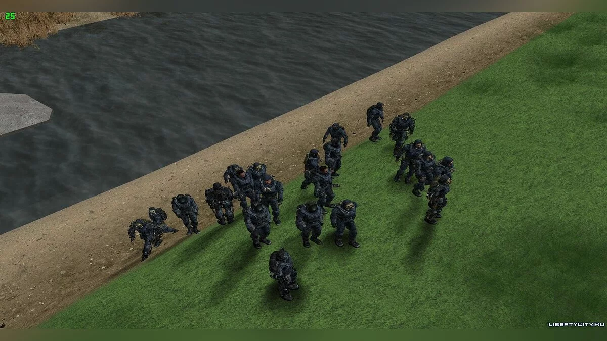 Gruppierung "Hüter der Zone" aus S.T.A.L.K.E.R / GTA San Andreas