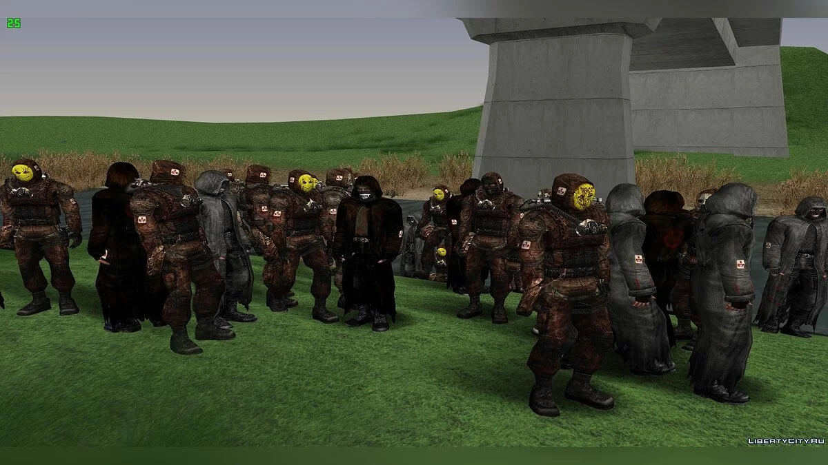 Угруповання "Клоуни" з S.T.A.L.K.E.R / GTA San Andreas