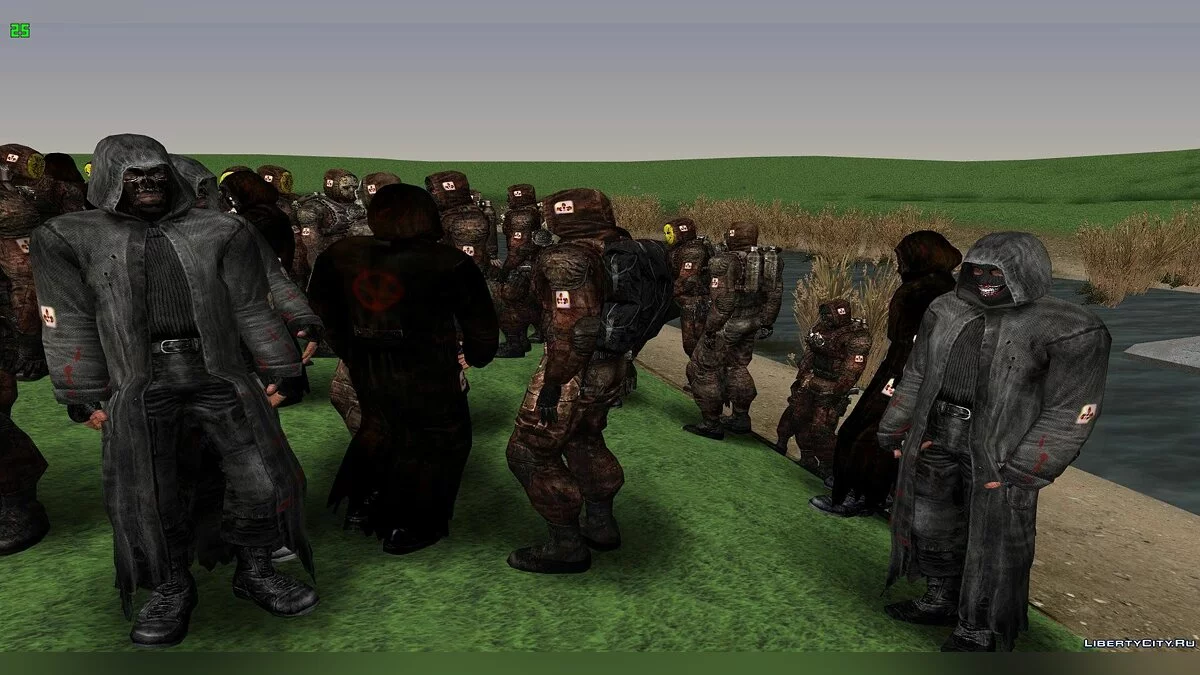 Угруповання "Клоуни" з S.T.A.L.K.E.R / GTA San Andreas