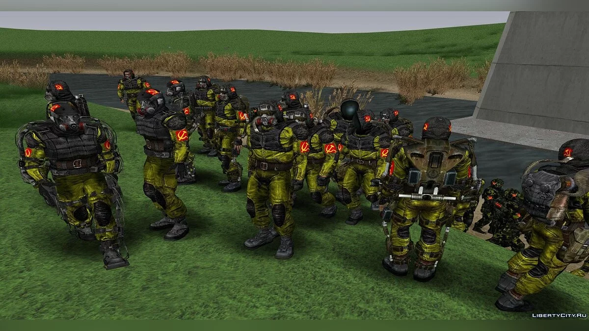 Grupo "Komsomol" de S.T.A.L.K.E.R / GTA San Andreas
