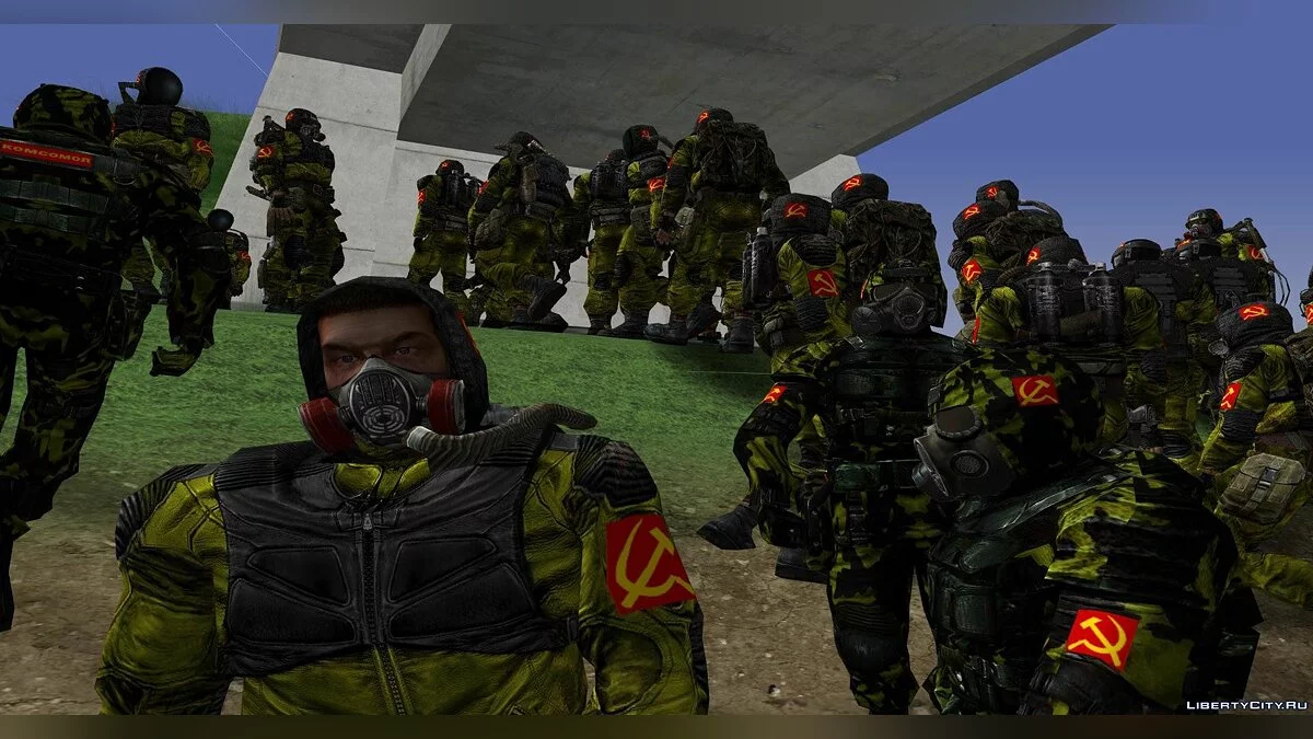 Grupo "Komsomol" de S.T.A.L.K.E.R / GTA San Andreas