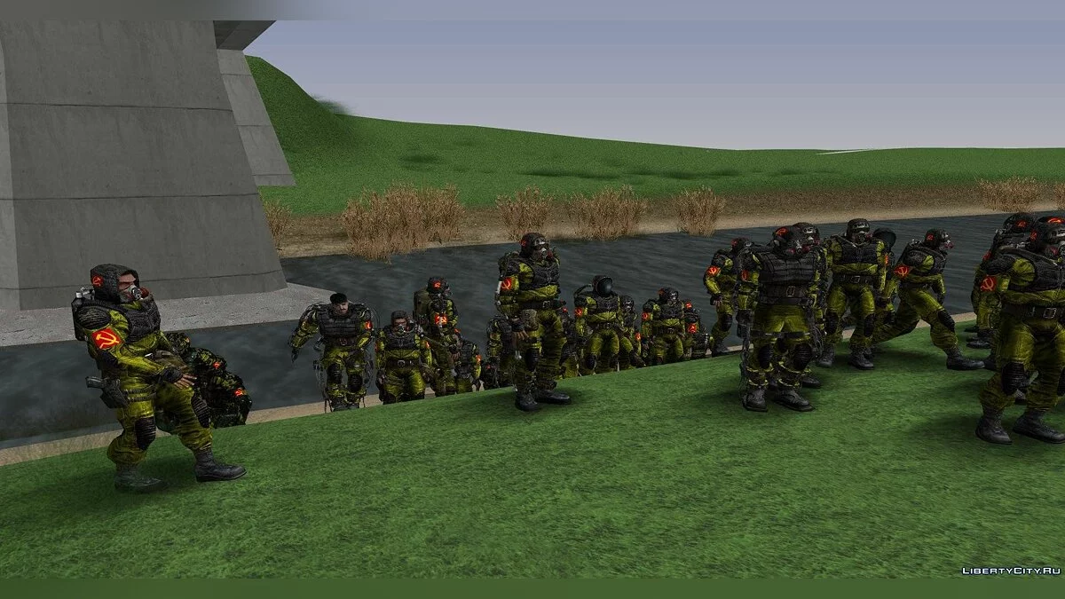 Grupo "Komsomol" de S.T.A.L.K.E.R / GTA San Andreas