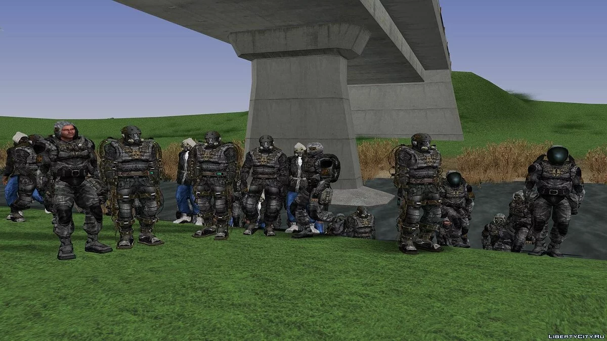 Gruppierung "Schmuggler" aus S.T.A.L.K.E.R / GTA San Andreas