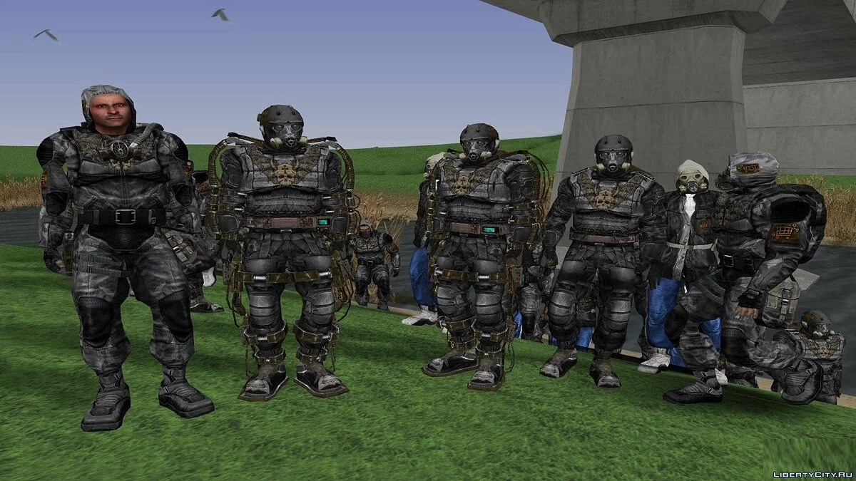 Gruppierung "Schmuggler" aus S.T.A.L.K.E.R / GTA San Andreas