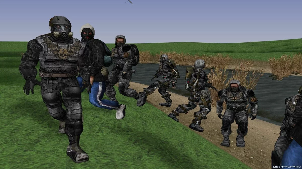 Gruppierung "Schmuggler" aus S.T.A.L.K.E.R / GTA San Andreas