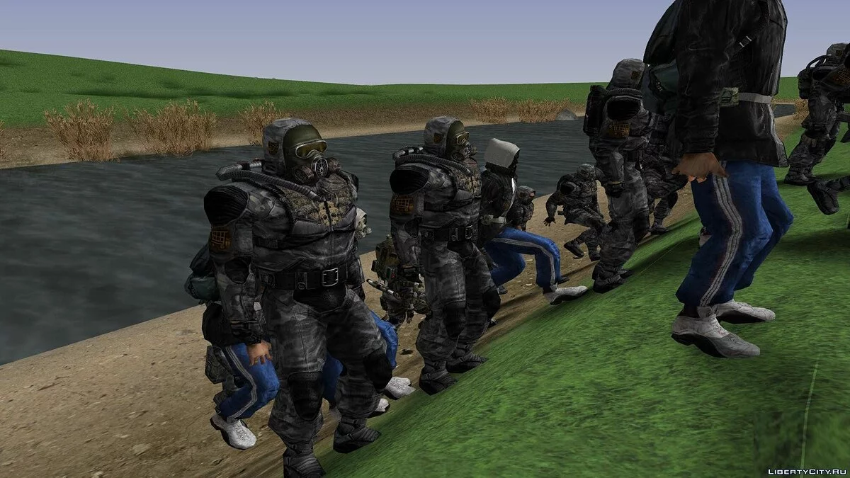 Gruppierung "Schmuggler" aus S.T.A.L.K.E.R / GTA San Andreas