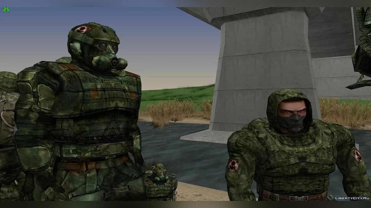 Groupement "Liquidateurs" de S.T.A.L.K.E.R / GTA San Andreas