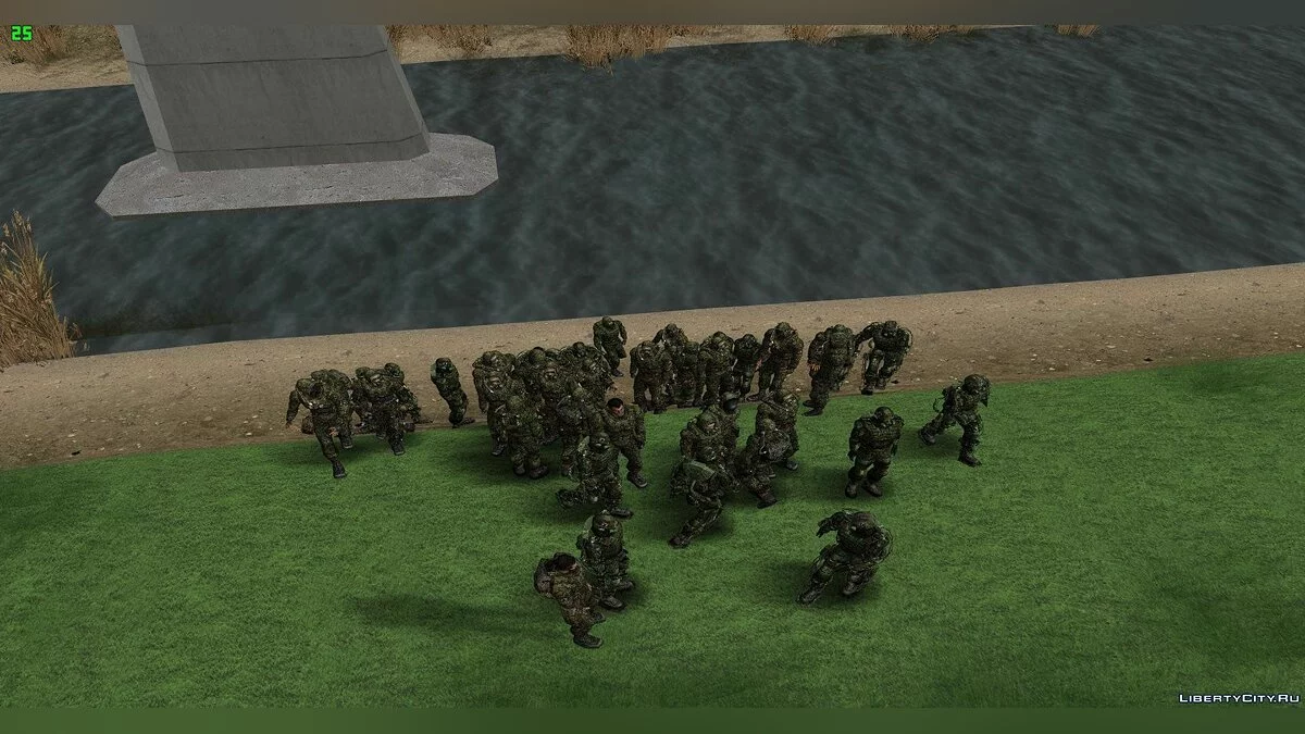 Groupement "Liquidateurs" de S.T.A.L.K.E.R / GTA San Andreas