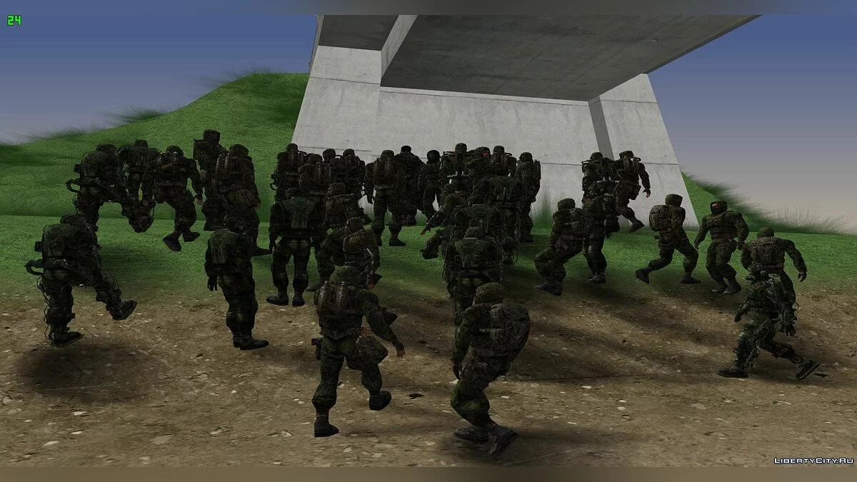 Groupement "Liquidateurs" de S.T.A.L.K.E.R / GTA San Andreas