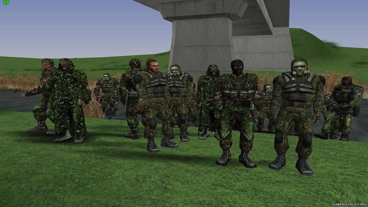 مجموعة "Dead Men" من S.T.A.L.K.E.R / جي تي إيه سان أندرياس