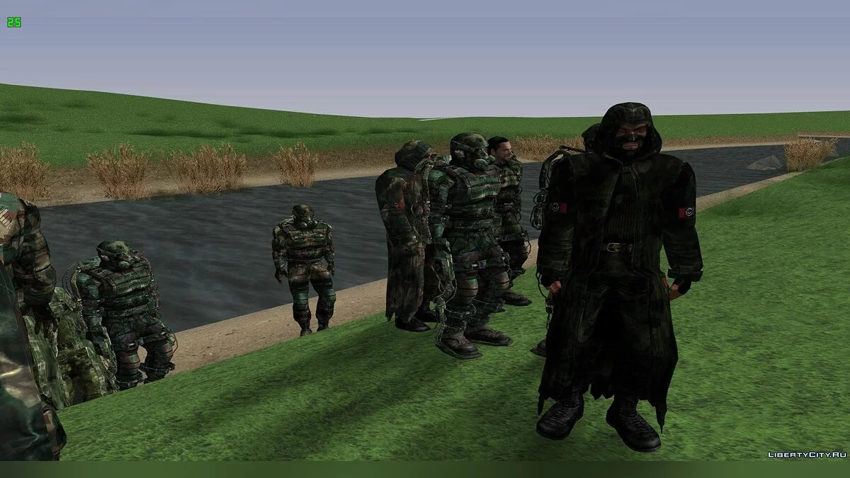 Groupe "Vengeurs" de S.T.A.L.K.E.R / GTA San Andreas