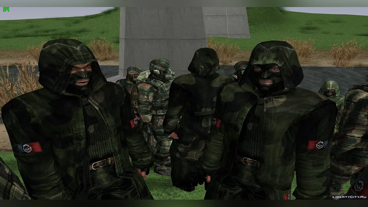 Groupe "Vengeurs" de S.T.A.L.K.E.R / GTA San Andreas