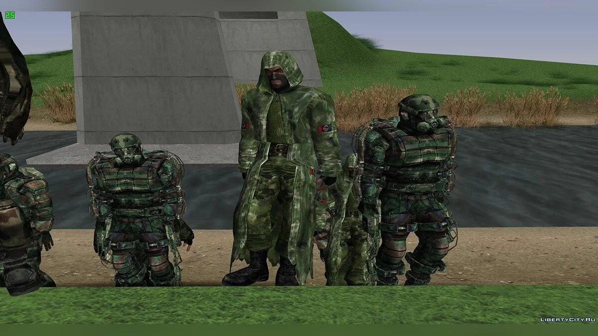 Groupe "Vengeurs" de S.T.A.L.K.E.R / GTA San Andreas