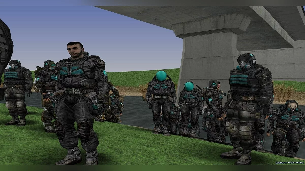 Grupo "Набат" de S.T.A.L.K.E.R / GTA San Andreas