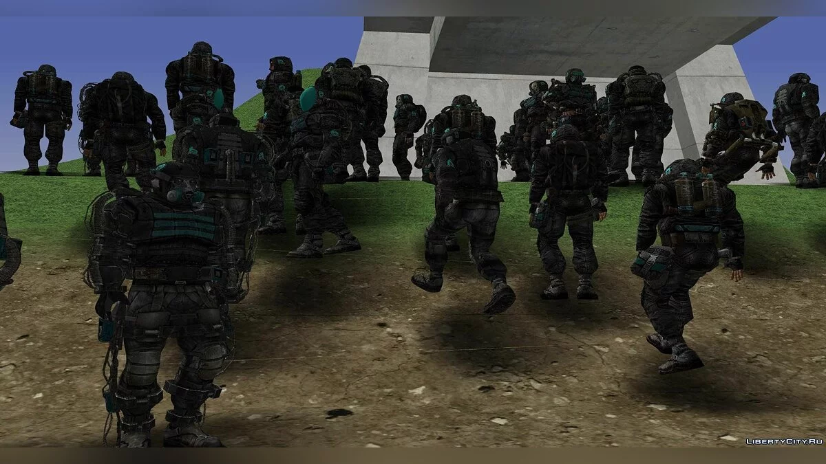 Grupo "Набат" de S.T.A.L.K.E.R / GTA San Andreas
