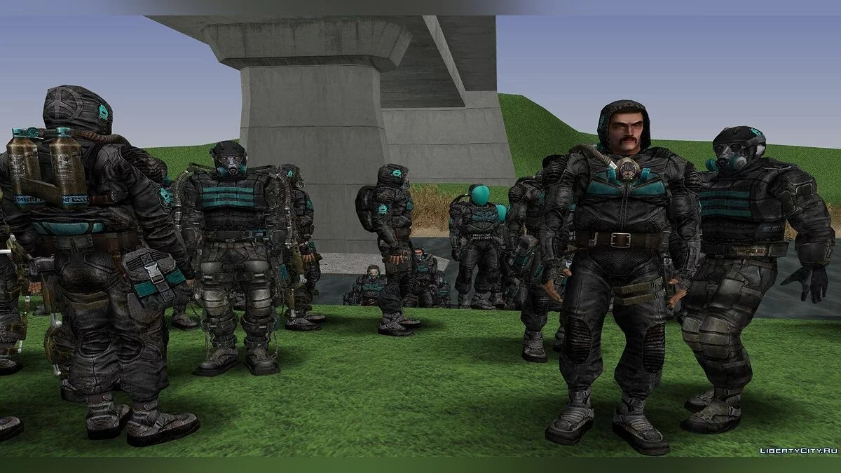 Grupo "Набат" de S.T.A.L.K.E.R / GTA San Andreas