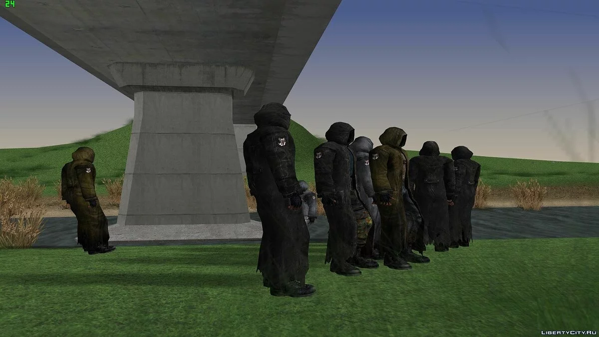 Угруповання "Відмічені Зоною" з S.T.A.L.K.E.R / GTA San Andreas