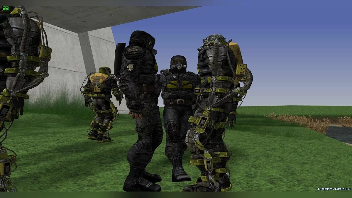 S.T.A.L.K.E.R 中的“拦截”组织 / GTA San Andreas