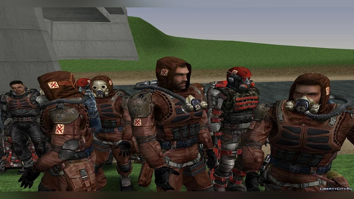 Grupo "Llama" de S.T.A.L.K.E.R / GTA San Andreas