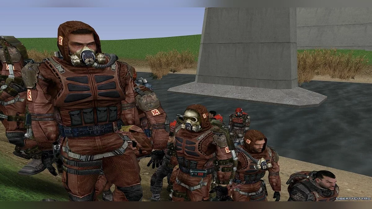Grupo "Llama" de S.T.A.L.K.E.R / GTA San Andreas